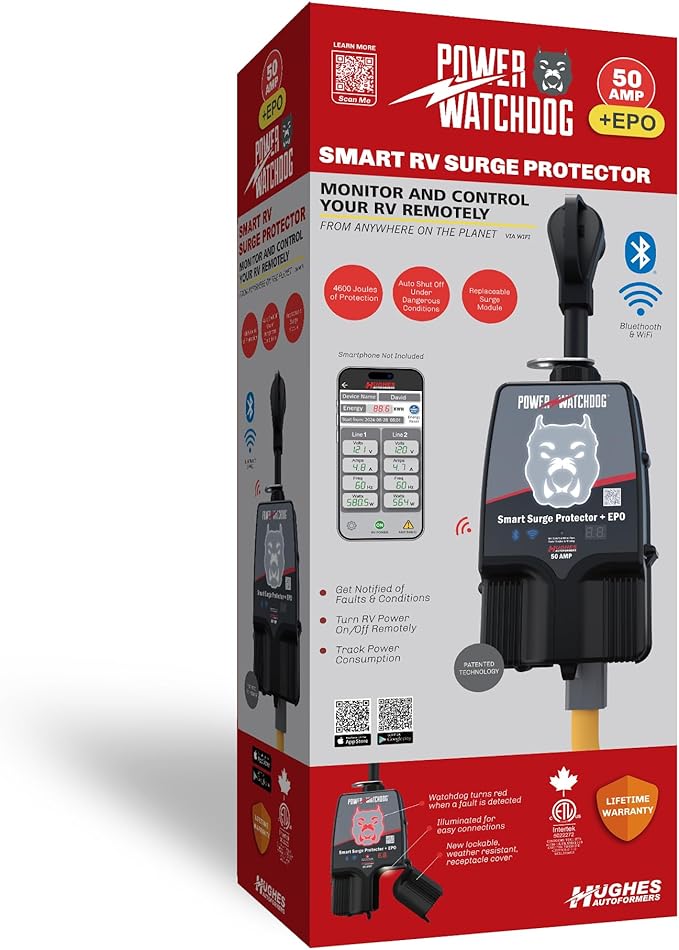 Power Watchdog PWD50EPOW Smart RV Portable Surge Protector 50 Amp - Image 5