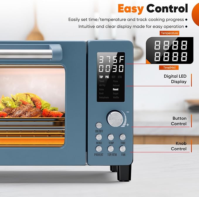Nuwave Bravo Pro Convection Air Fryer Toaster Oven Combo, 2025 New and Improved - Image 5
