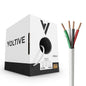 Voltive 14/4 Speaker Wire, Plenum CL3P, 250ft by Voltive