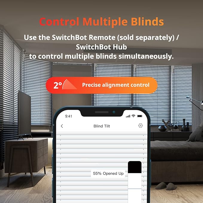 SwitchBot Smart Electric Motorized Blinds Kit - Image 5