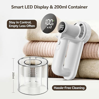 Rechargeable Fabric Shaver, 2-in-1 Lint Remover - Image 5