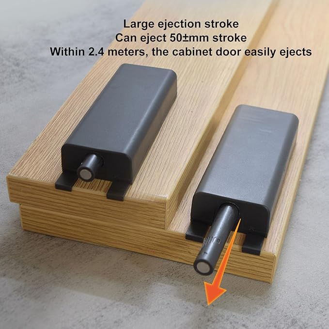 Magnetic Push Latch, Heavy Duty Touch Latches, Smart Automatic Electric - Image 2