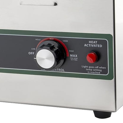 Winco FW-S600 Electric Food Cooker/Warmer, Stainless Steel - Image 2