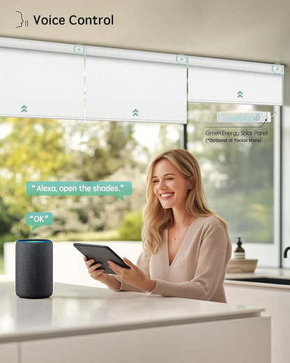 Yoolax Motorized Blinds with Remote, Smart Blinds - Image 2