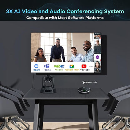 TONGVEO AI Auto-Tracking PTZ Conference Camera System - Image 8