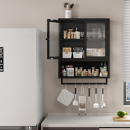 Bathroom Wall Cabinet, Over The Toilet Space Saver Storage Cabinet, Medicine - Image 9