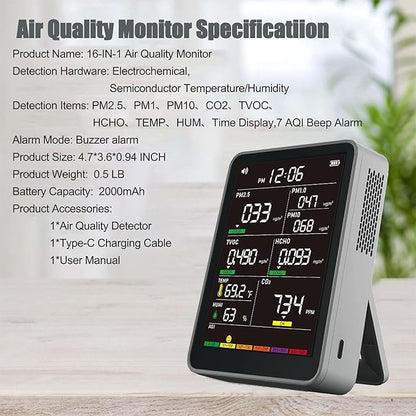Professional Indoor Air Quality Monitor - Image 5