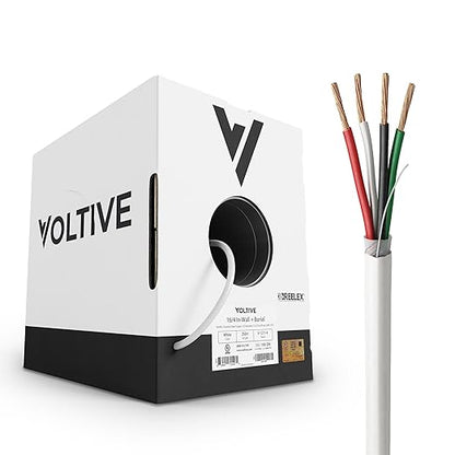 Voltive 16/4 Speaker Wire, in-Wall CL3 & Direct Burial, 250ft by Voltive