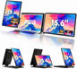 15.6" Detachable Laptop Screen Extender, FHD 1080P IPS Dual/Triple Portable by FQQ