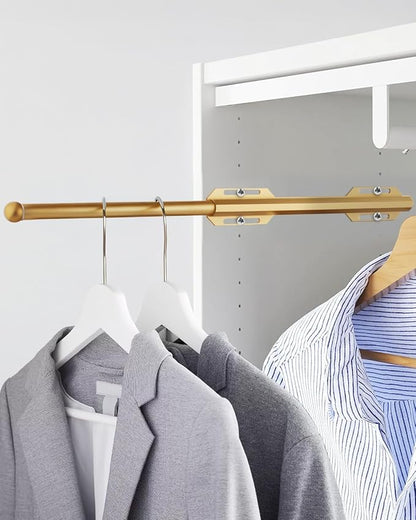 Valet Rod for Closet Pull Out, Standard Retractable closet rod organization rack - Image 4