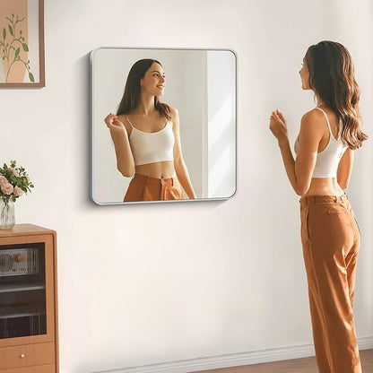 30" x 30"Bathroom Mirror, Decorative Rectangular Vanity Mirror - Image 3