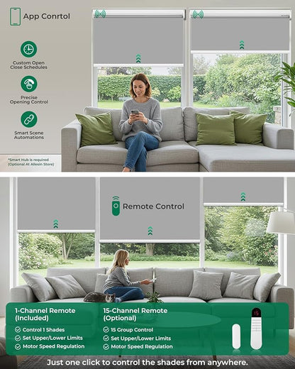 Allesin Motorized Roller Blinds - Image 4