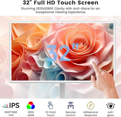 BIGASUO 32-Inch Portable Smart Screen 1080p Portable Monitor - Image 2