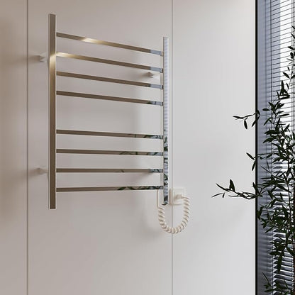 HEATGENE Towel Warmer, Heated Towel Warmer Rack, Wall-Mounted Hardwired/Plug-in - Image 7