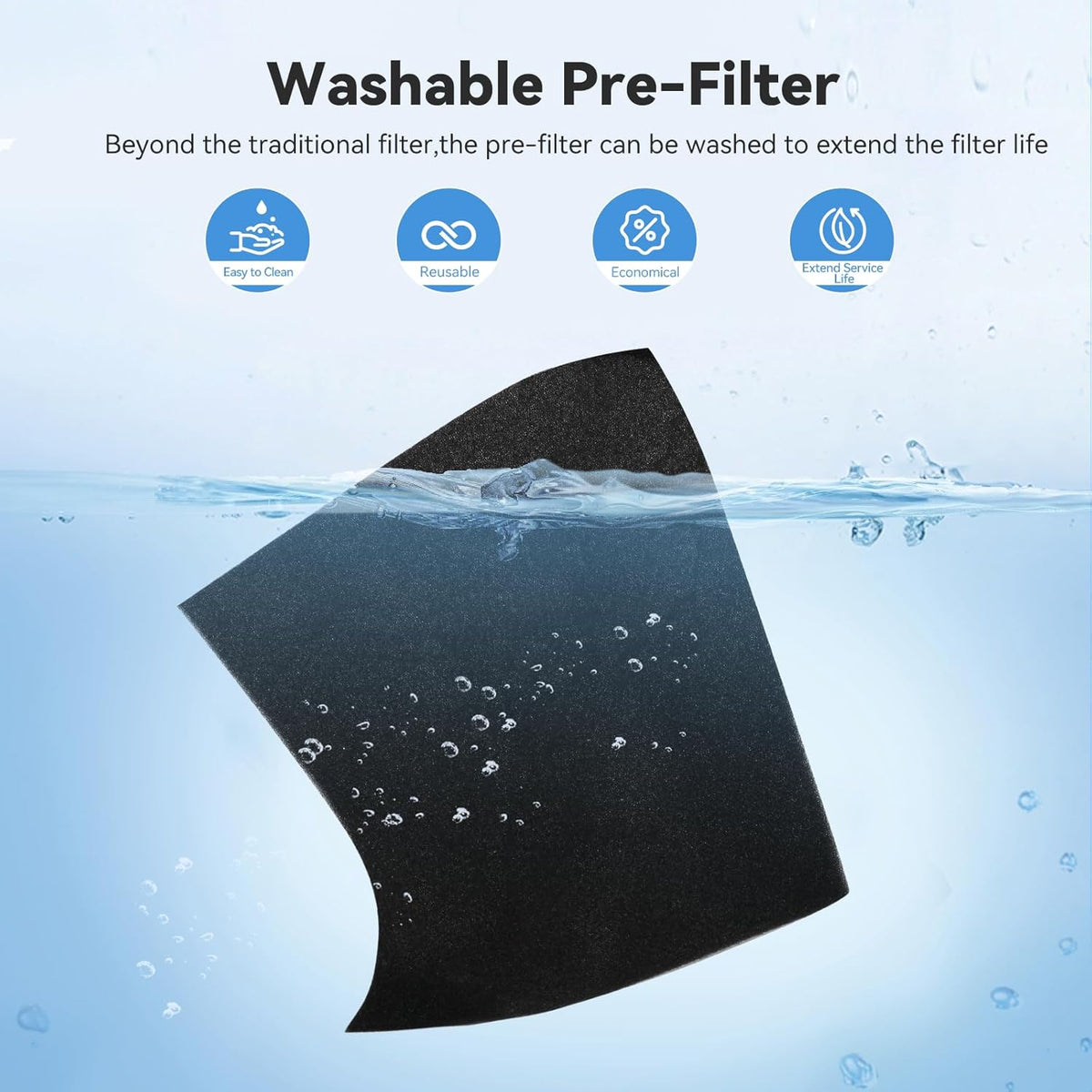 yariki air purifiers for home pets covers up, close-up detail