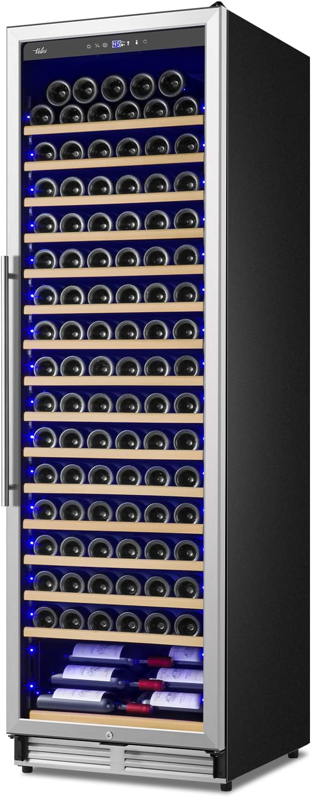 Upgraded 24 Inch Wine Cooler Refrigerator, 190 Bottles Wine Fridge - Image 8
