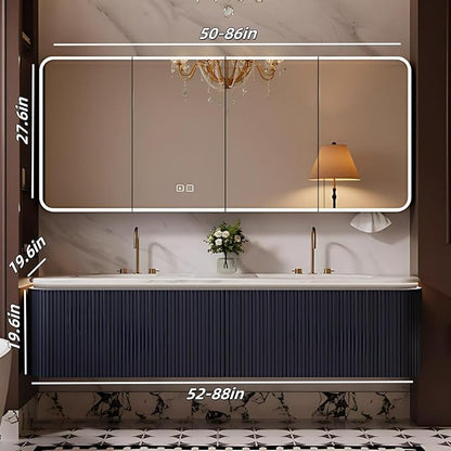 Bathroom Vanity with Double Sinks - Image 2