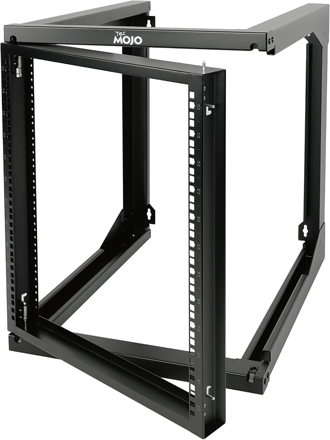 Tecmojo 12U Wall Mount Server Rack, Open Frame Network Rack by Tecmojo
