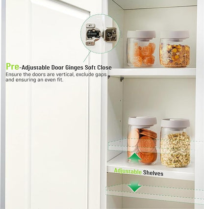Wall Kitchen Cabinets, RTA Cabinets, Wall Mounted, RTA Upper Cabinet, Modern - Image 5