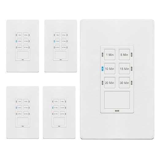 TG 30-Min Countdown Timer Switch, Neutral Required in Wall Timer by TG
