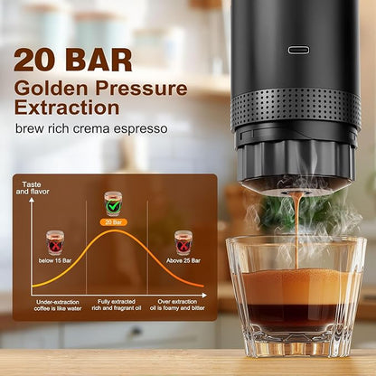 Portable Battery Espresso Coffee Maker - Image 3
