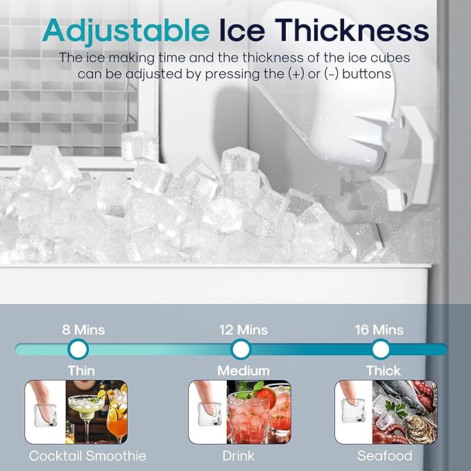 ICEPURE 15" Under Counter Ice Maker - Image 3