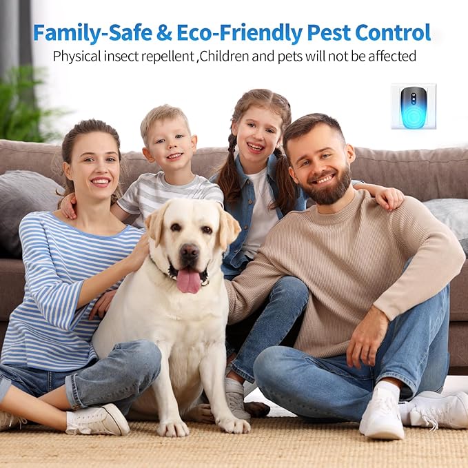 2025 Upgraded Ultrasonic Pest Repellent Indoor Insect Repeller, Pest Control - Image 4