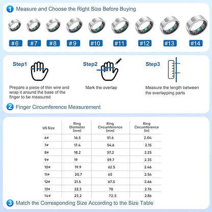 SEEKZERO Smart Ring for Women Men - Image 9