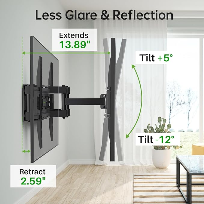 USX MOUNT Full Motion TV Wall Mount - Image 5