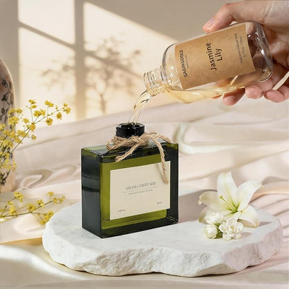 Jasmine Lily Scented Reed Diffuser Oil Refill - Image 7