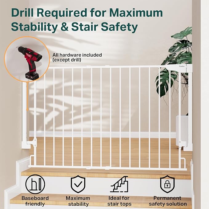 Cumbor Expandable 31.6-48" Baby Gate - Image 6
