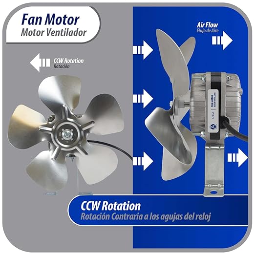 Appli Parts APFM-51E 5W refrigeration condenser and evaporator motor 115V 60Hz - Image 5