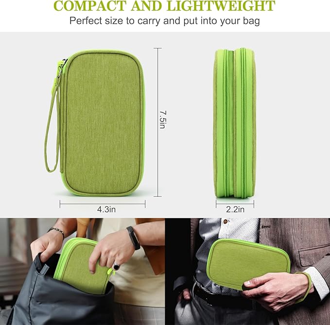 FYY Travel Cable Organizer Pouch Electronic Accessories Carry Case Portable - Image 2