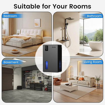 dehumidifiers for home, 1000 sq ft dehumidifier with, view 9