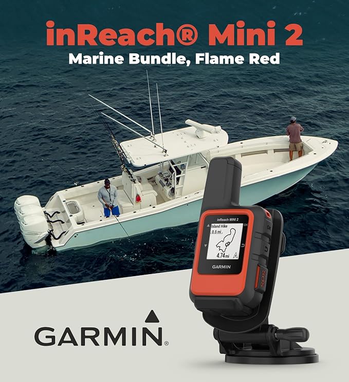 Wearable4U - Garmin inReach Mini 2 Marine Bundle, Compact Satellite Communicator - Image 5