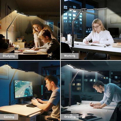 Honeywell Wide Desk Lamp with Clamp - Image 7