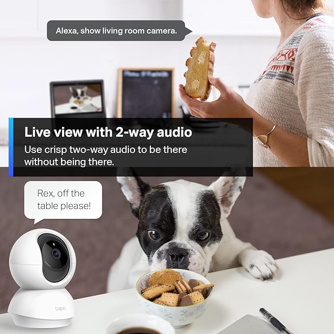 Tapo TP-Link 2K Pan Tilt Security Camera - Image 5