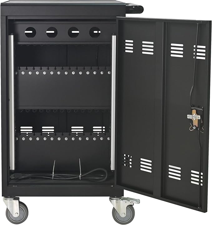 35 Bay Charging Cart for Laptops and Tablets Up to 16.3-inch, Mobile Charging - Image 5