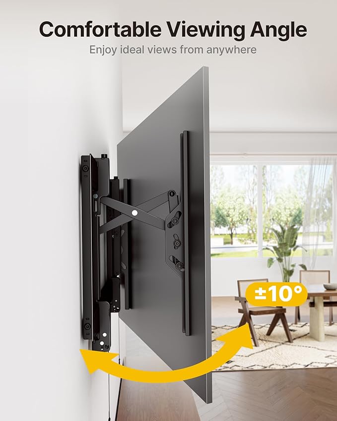 monTEK Heavy Duty Tilting TV Wall Mount Barckt - Image 6