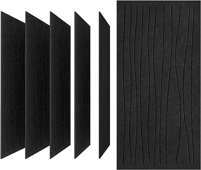 UMIACOUSTICS 6 PCS Sound Proof Panels, 47.2 x 23.6 Inches Sound Absorbing Panels by UMIACOUSTIC