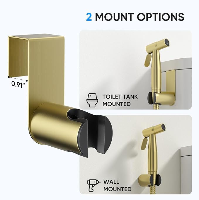 Arofa Gold Handheld Bidet Sprayer - Image 6