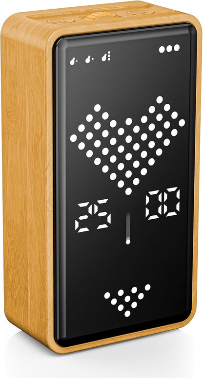 Digital Hourglass Timer, Rechargeable Magnetic Visual Timer by Exlliy