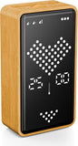 Digital Hourglass Timer, Rechargeable Magnetic Visual Timer by Exlliy