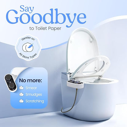 CLEAR REAR Bidet Attachment for Toilet Seat - Image 5