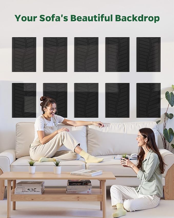 Topnaca 6 Pack Acoustic Panels Sound Absorbing - Image 6