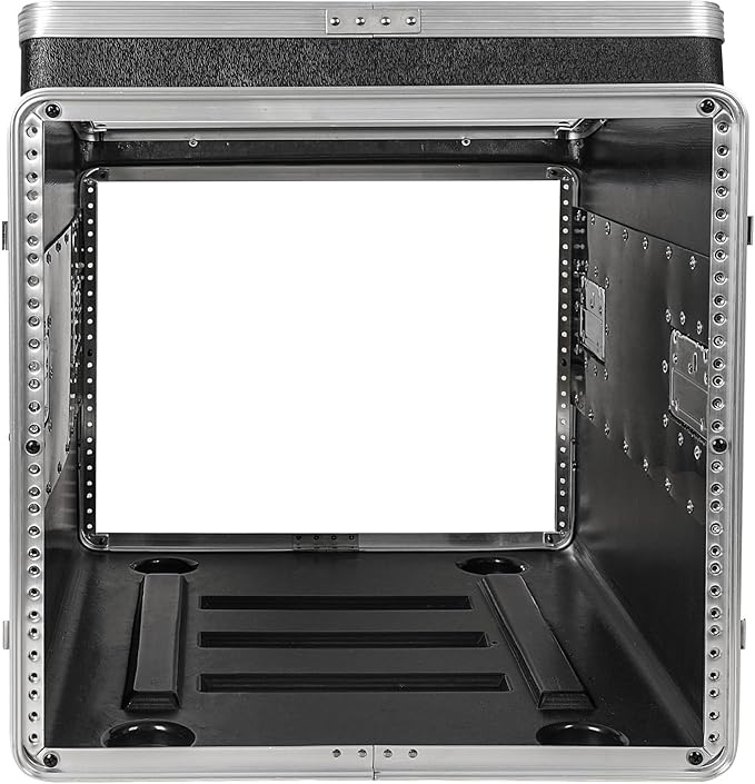 Sound Town Lightweight and Compact 8U ATA ABS Rack Case, - Image 4