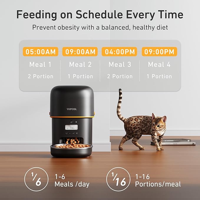 Automatic Cat Feeder - 2L Cat Food Dispenser - Image 2