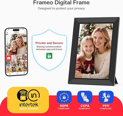 Frameo 10.1 Inch WiFi Digital Picture Frame, Smart Cloud Electronic Photo Frame - Image 5