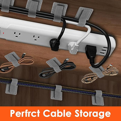 Cable Management Under Desk Cord Organizer, Cable Organizers - Image 2