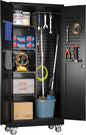 SUXXAN Broom Closet Storage Cabinet by SUXXANFurniture